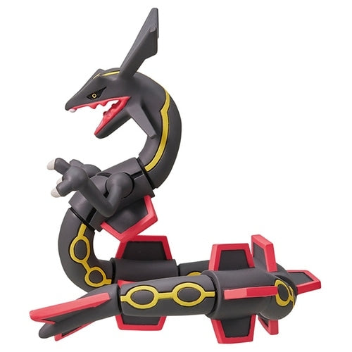Authentic Japanese Black Rayquaza Pokemon figure, rare collectible from Japan