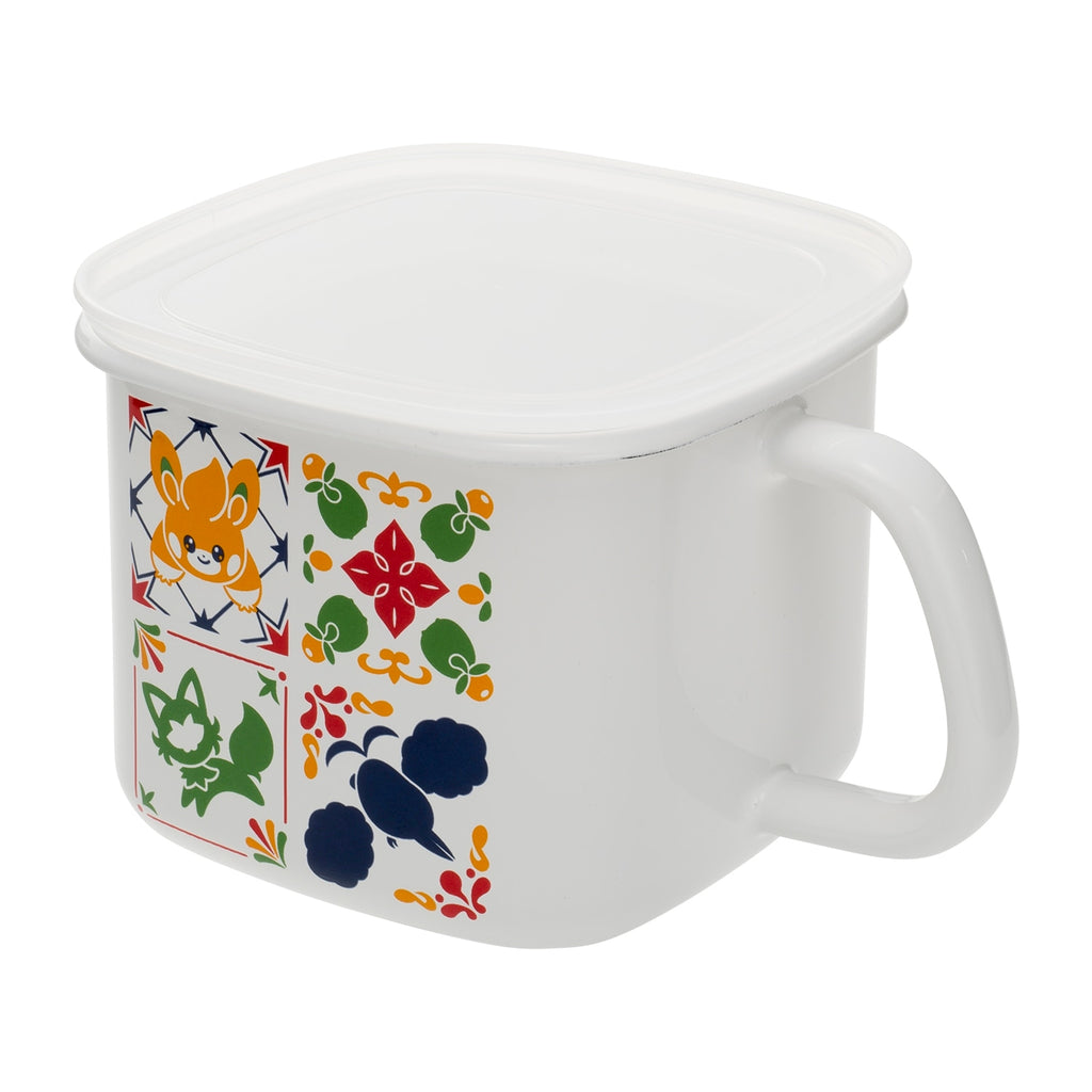 Enamel square multi pot Paldea tile