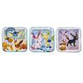 Eevee 3P mini towel from Japan, cute Pokemon character design