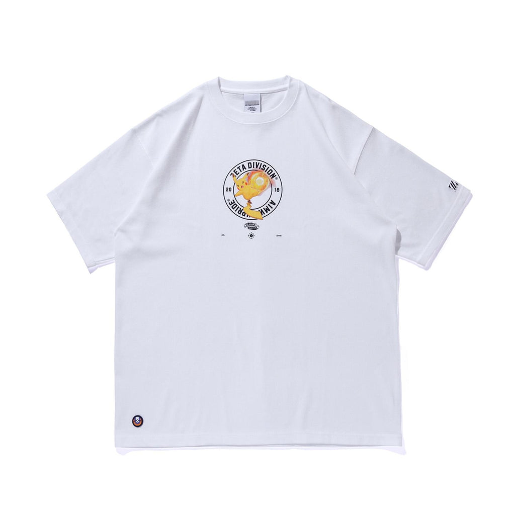 Pokémon UNITE × ZETA DIVISION TEE Pikachu / WHITE L