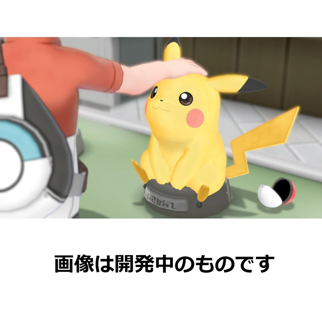 Authentic Pokemon Let's Go! Pikachu game cartridge with Japanese packaging