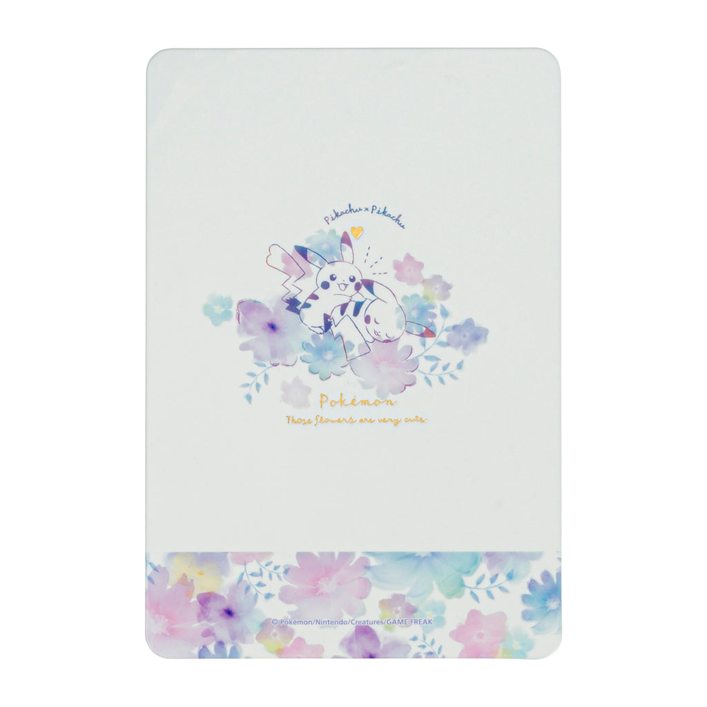 Greeting Card Multipurpose Pikachu Flowers
