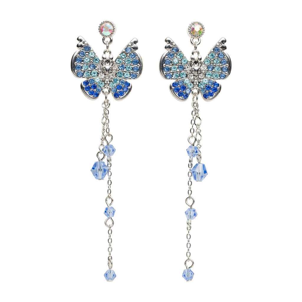 Pokémon x 25NICOLE Vivillon Earrings from Japan - Sparkling Bijou detail