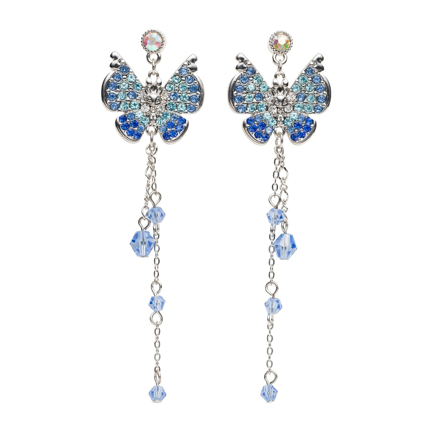 Pokémon x 25NICOLE Vivillon Earrings from Japan - Sparkling Bijou detail