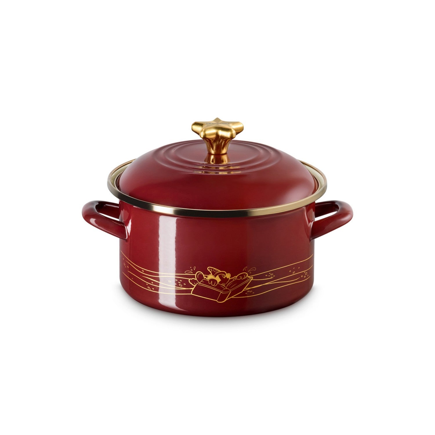 [Le Creuset] Fantasia/EOS Casserole 20cm Garnet (Start Knob)