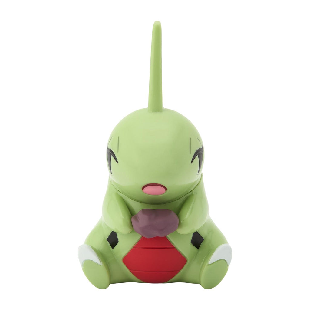 Pokemon Center Japan Larvitar paperweight with rock skin details