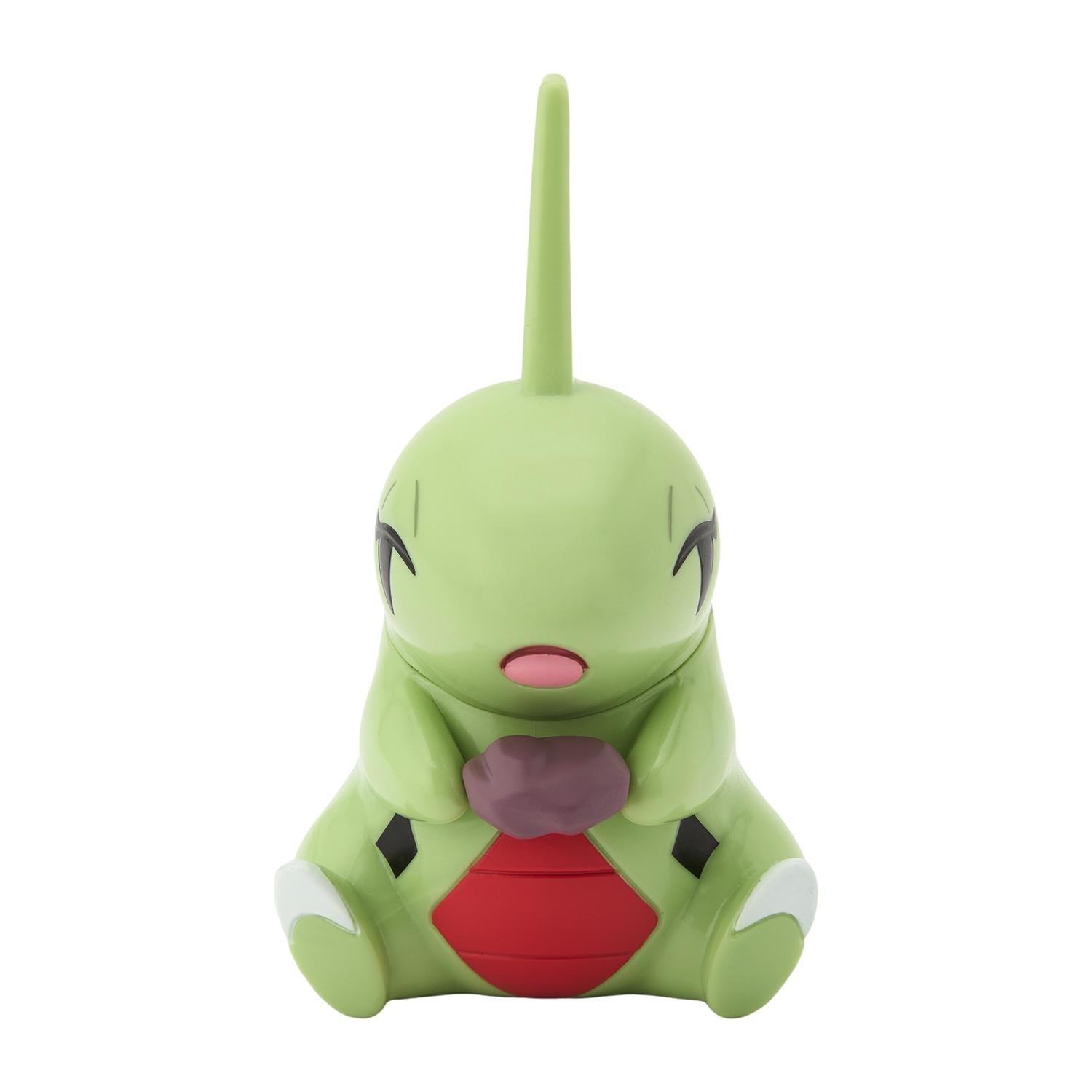 Pokemon Center Japan Larvitar paperweight with rock skin details