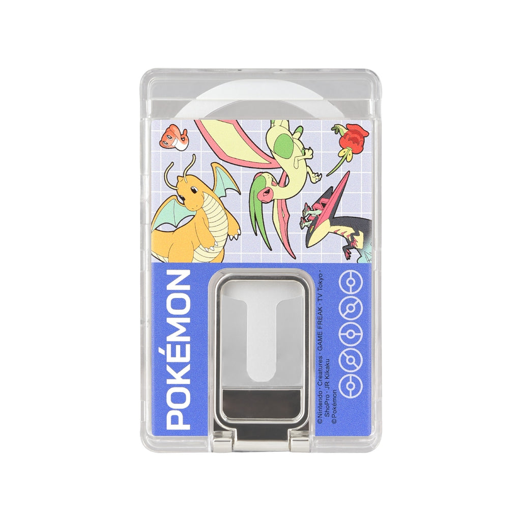Clear card case with MagSafe compatible stand Dragon type