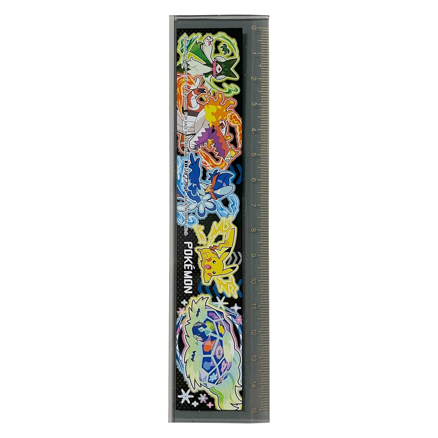 Authentic Pokemon Ruler collectible with official logo and design details from Japan