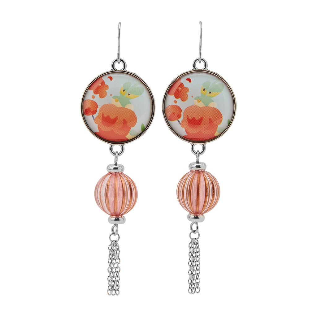 Pokemon Earrings Summer Festival Kamicchu colorful beads from Japan