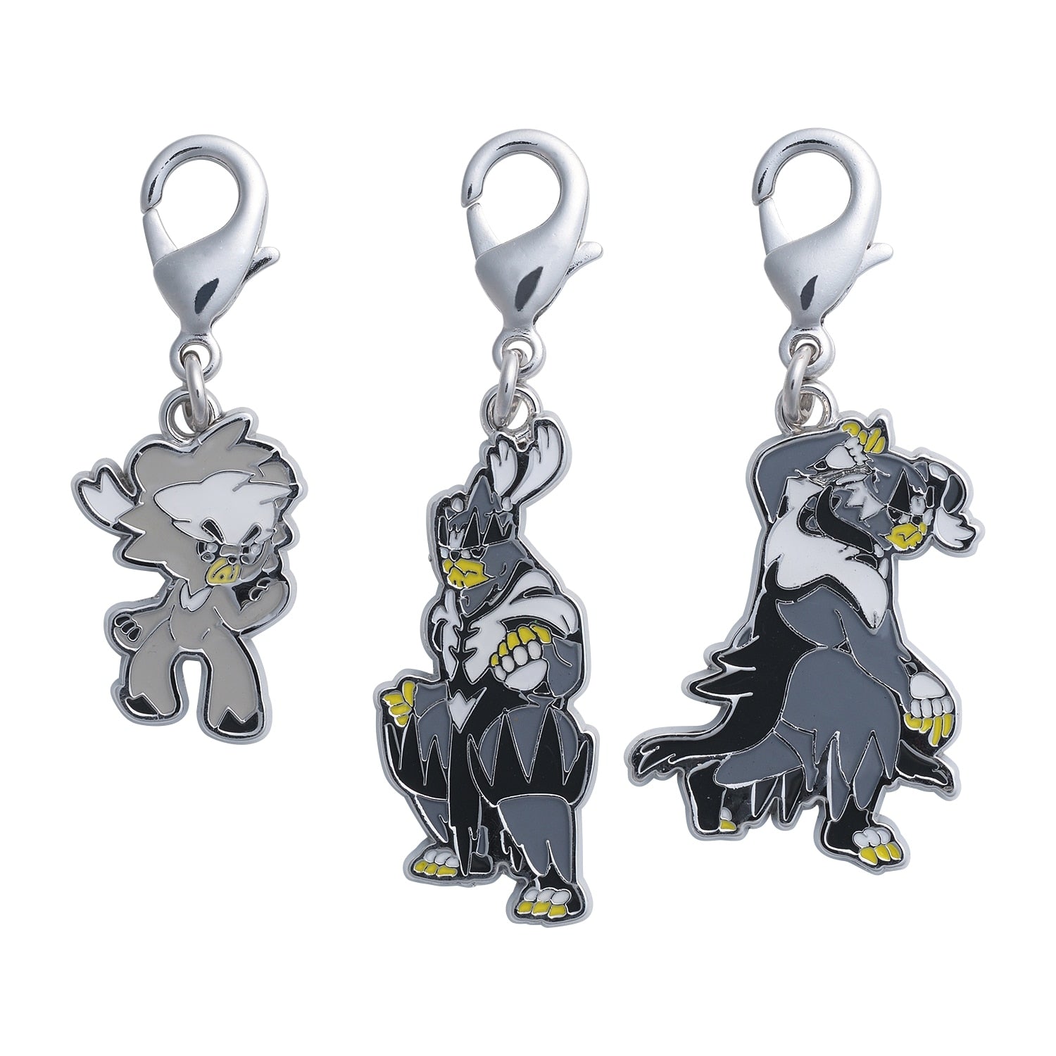 National Encyclopedia Metal Charm 891/892 with Pokemon character design from Japan