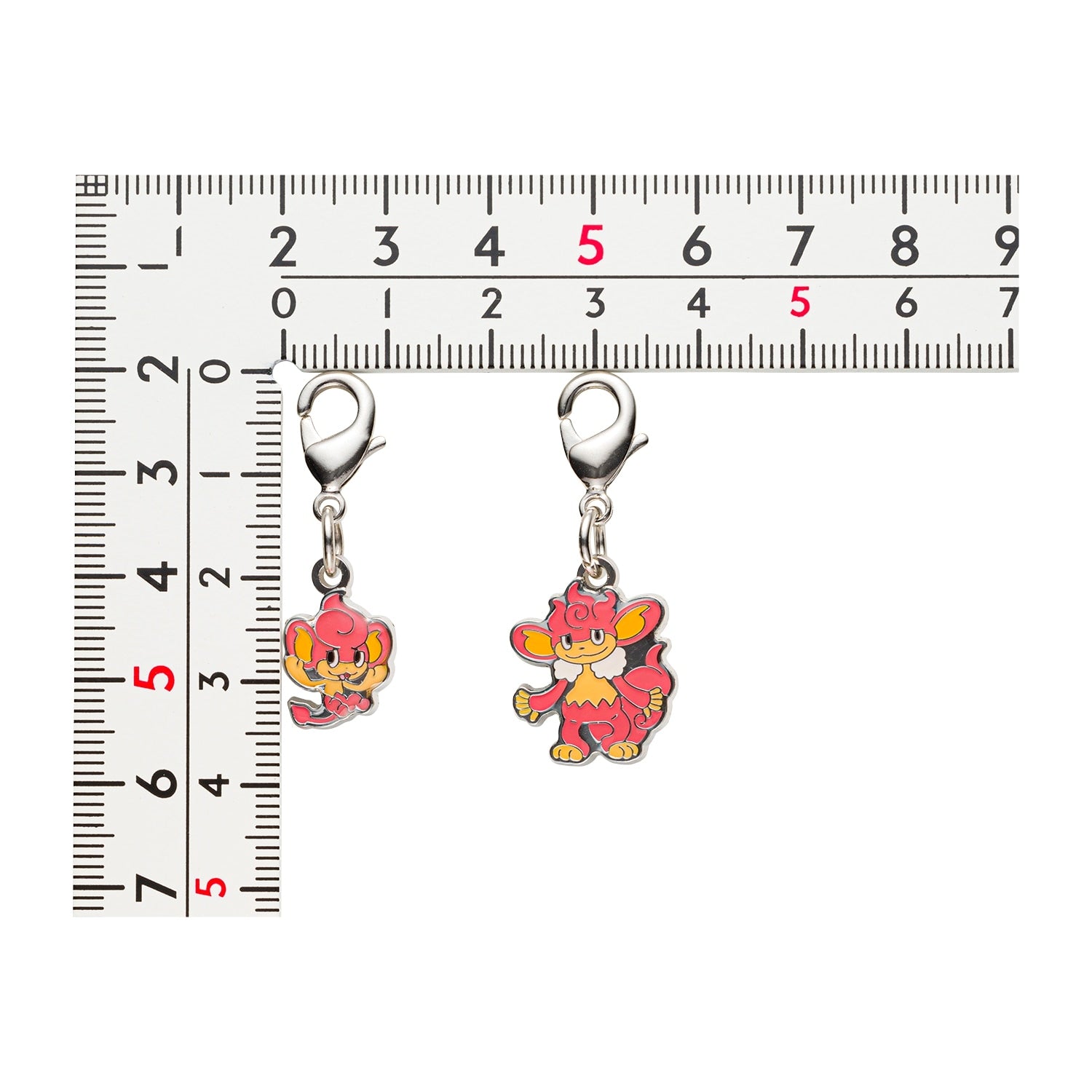 National Encyclopedia Metal Charm 513/514 with vibrant colors from Japan