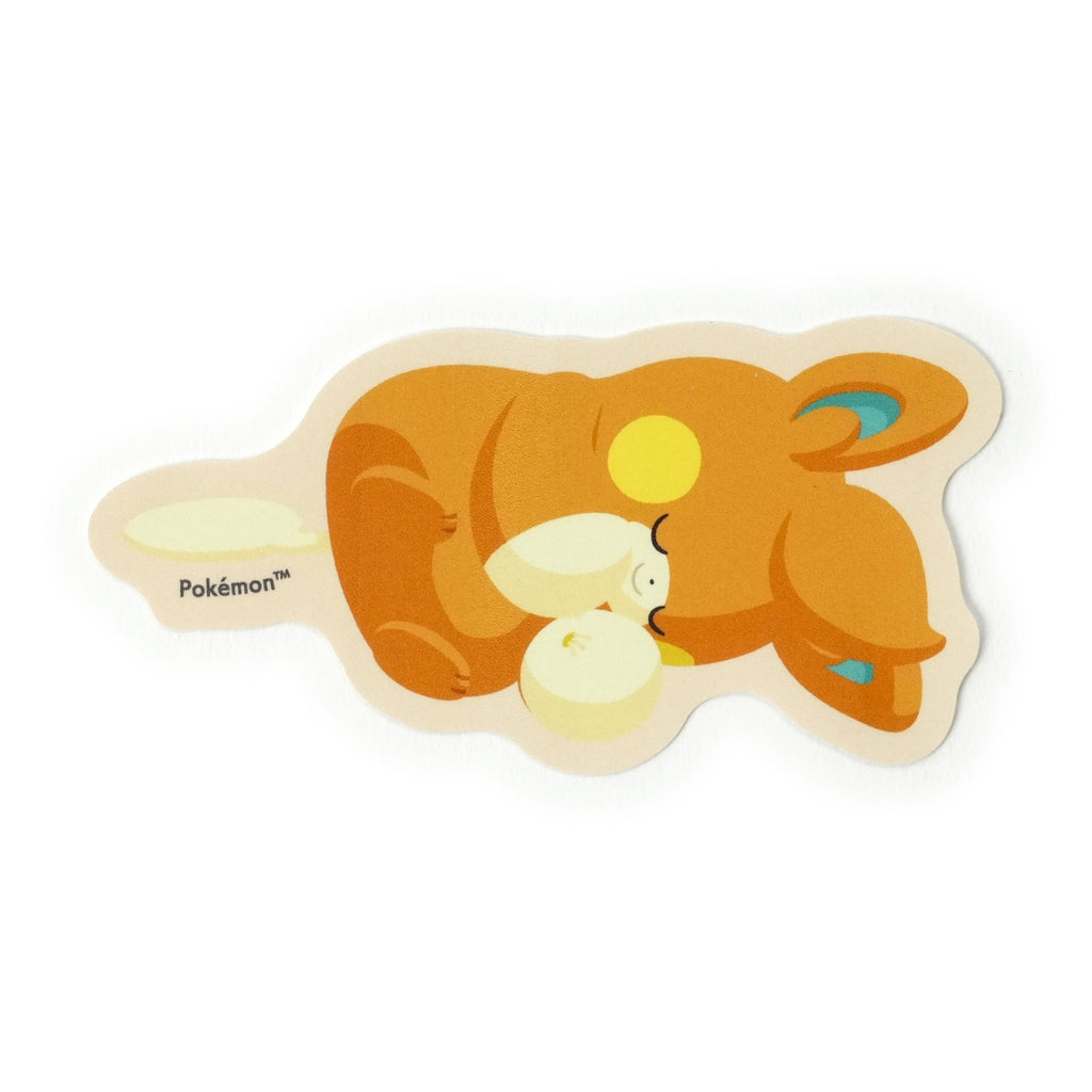 Pokemon Sleep Die-cut Sticker, Pawmi character design from Japan