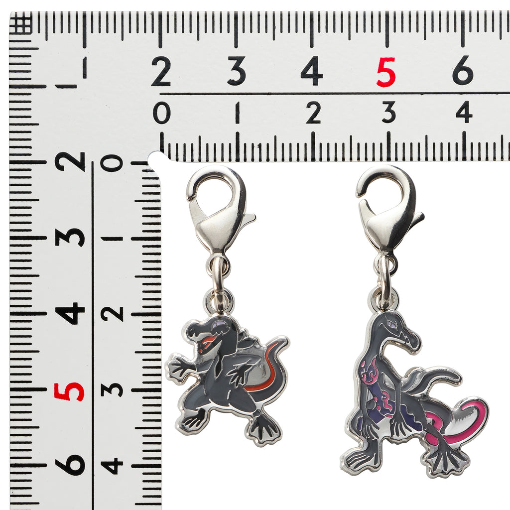 Authentic Pokemon Metal Charm National Encyclopedia 757/758, collectible item from Japan