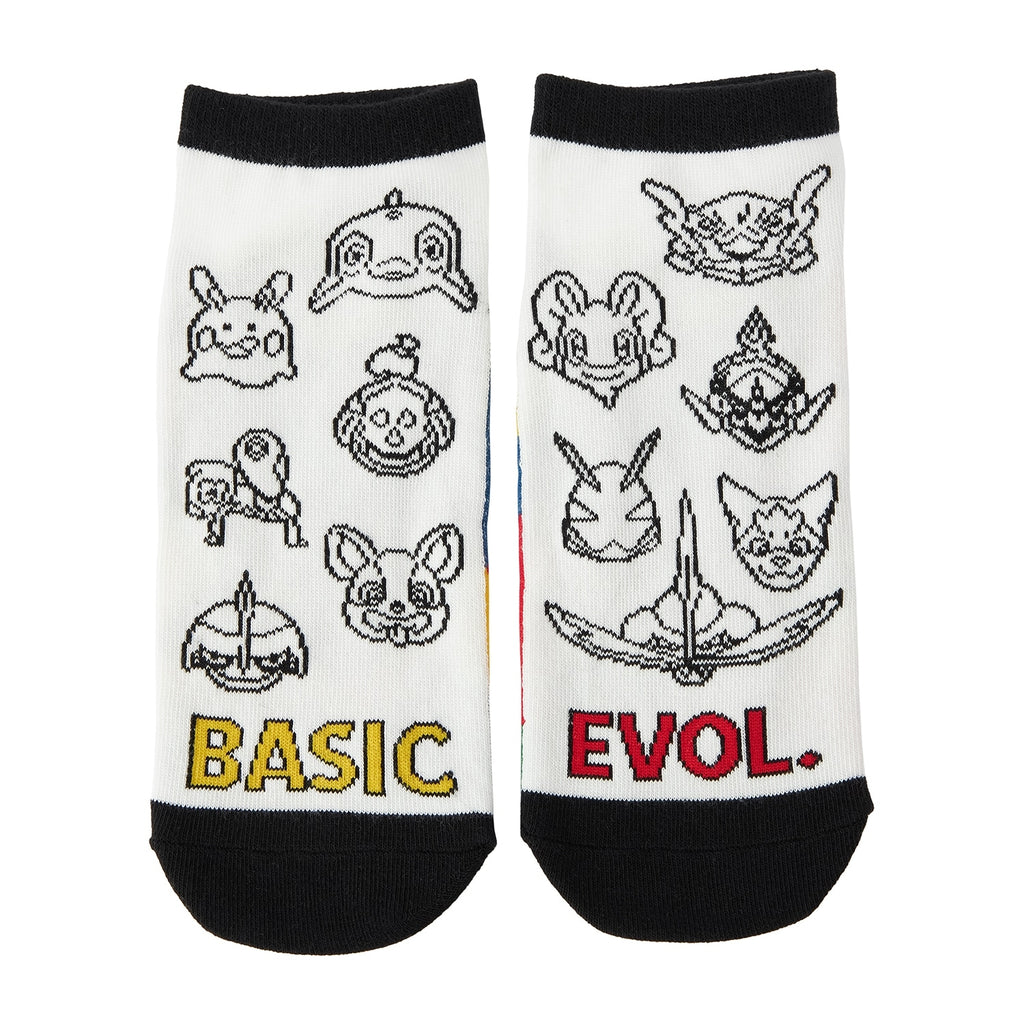 Pokemon SECRET of MIGHT socks with vibrant colors from Japan
