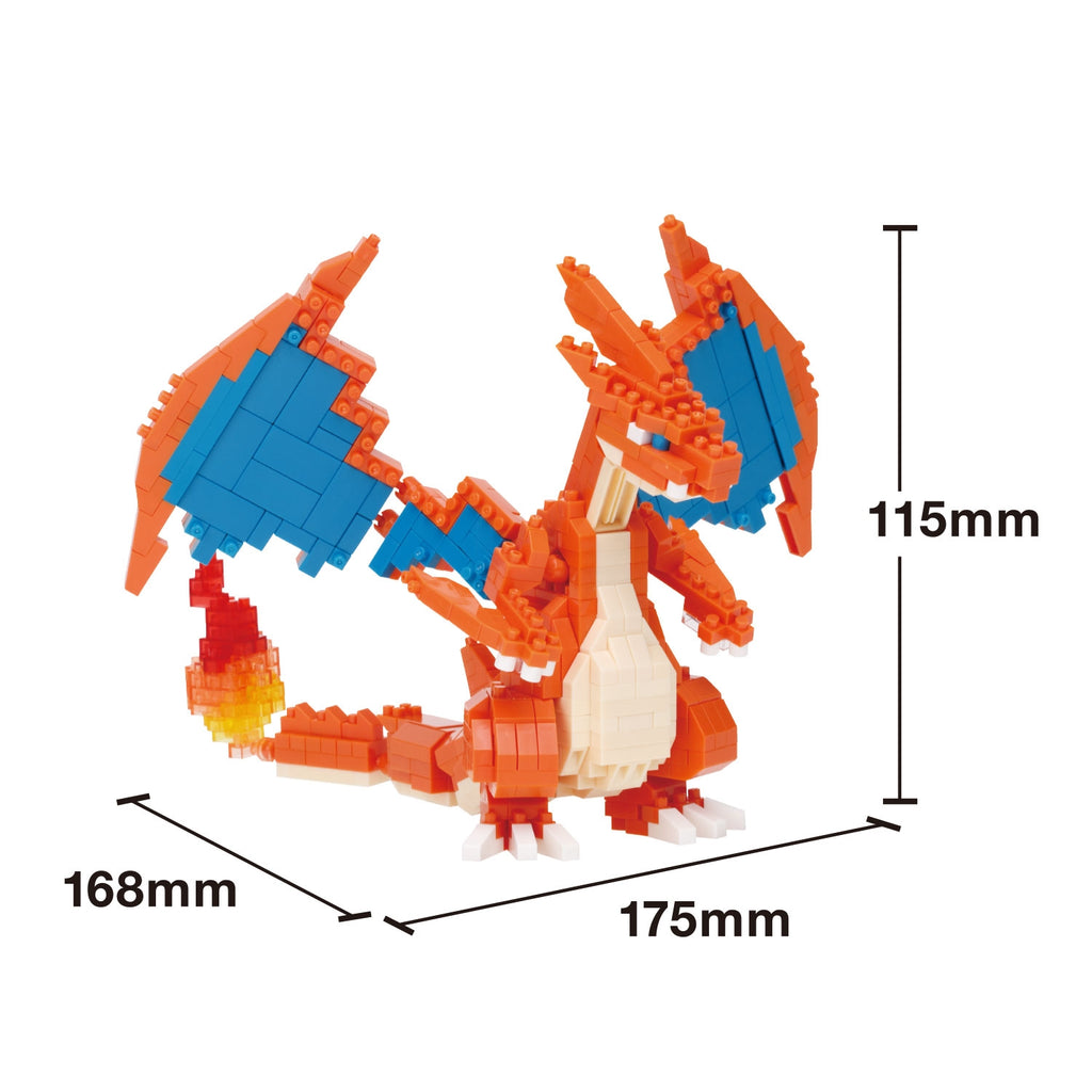 Official Pokemon Center Online Nanoblock Mega Charizard Y RS from Japan