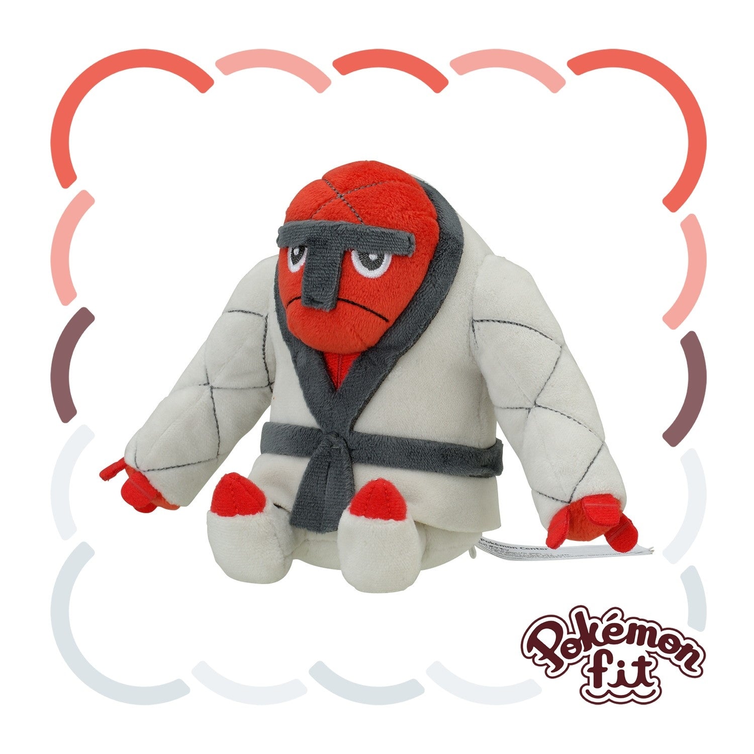 Pokémon fit Throh (#538) Official Plush – Pokémon Center Japan