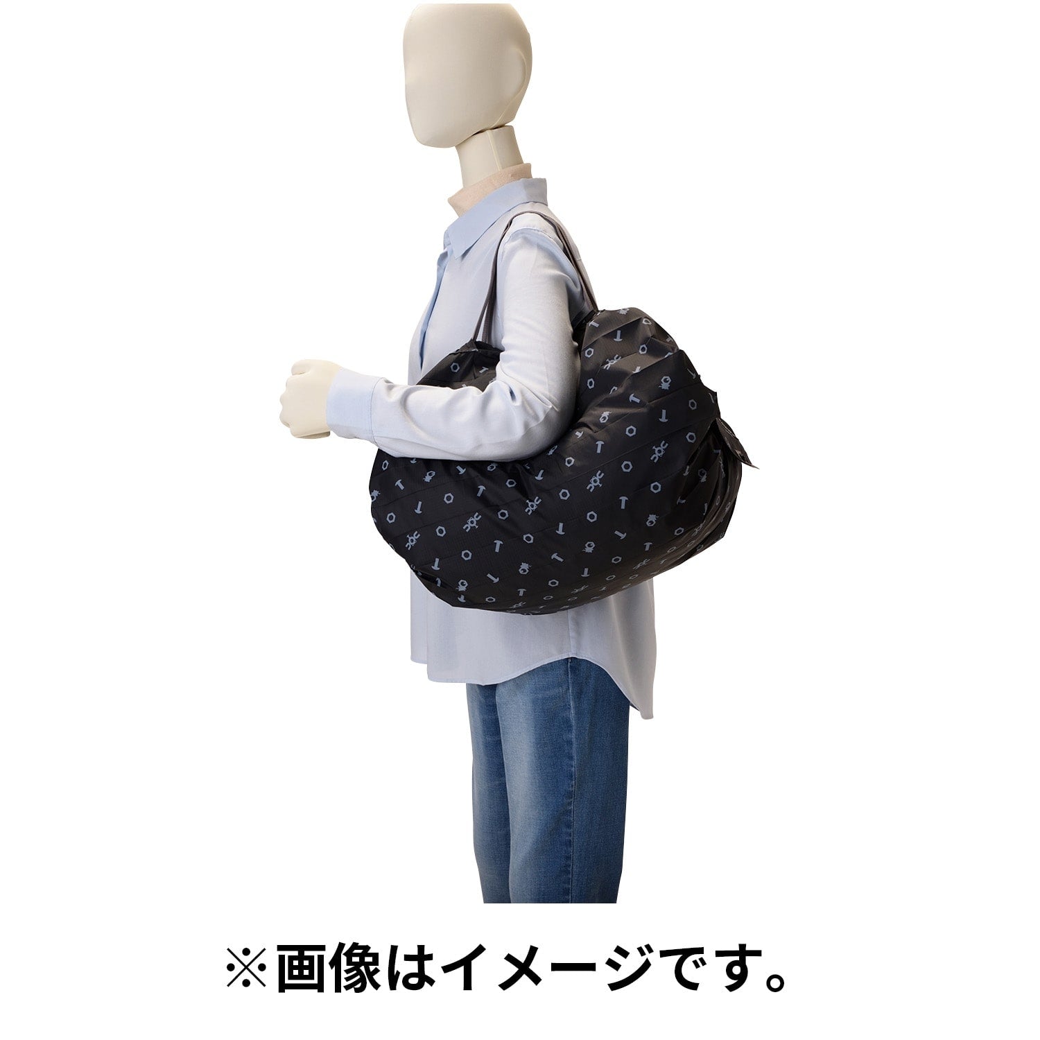 Shupatto compact bag M COOL×METAL