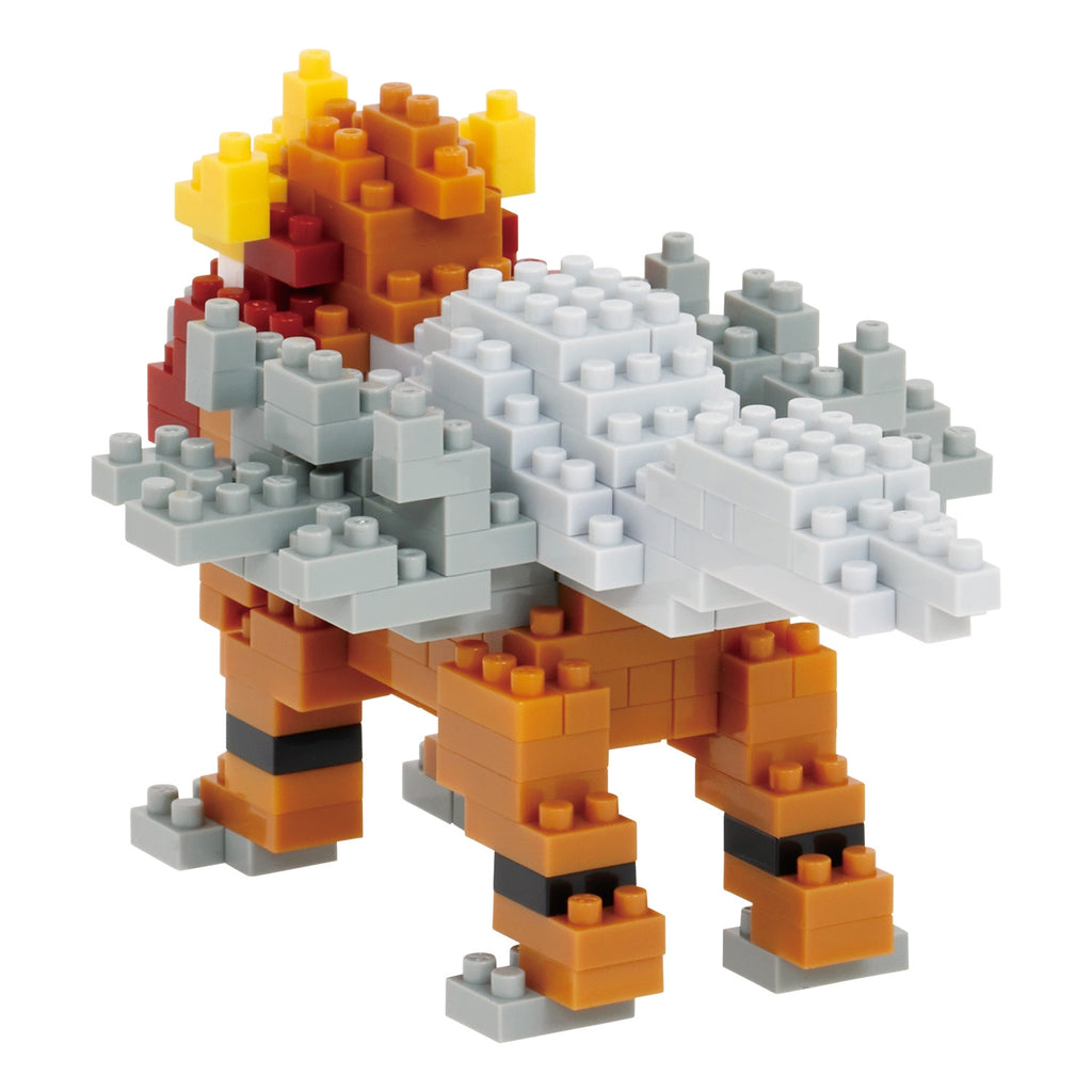 Nanoblock Entei collectible figure with unique pose from Japan