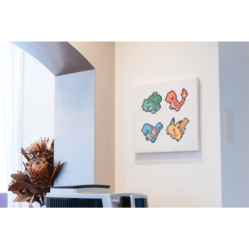 Officially licensed Pokemon art panel pixel collection from Japan, perfect for collectors