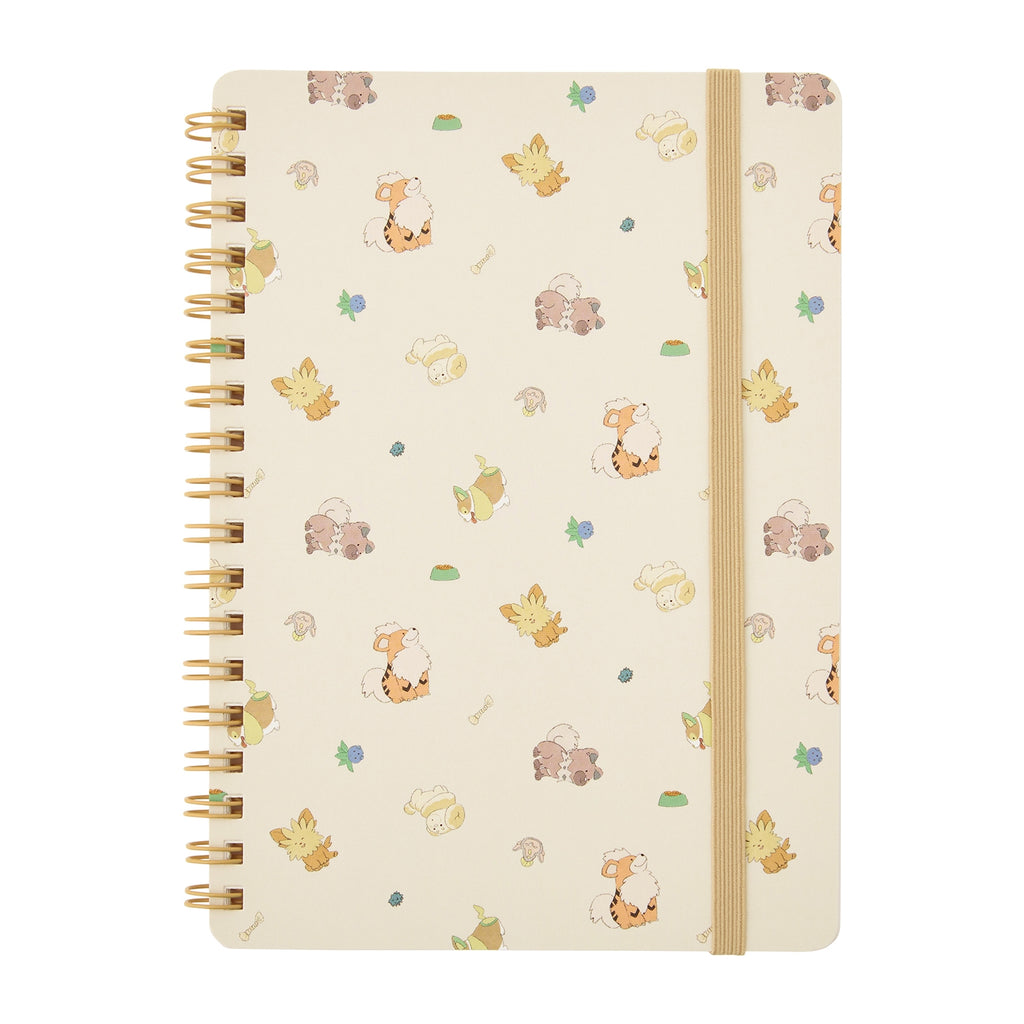 Pokemon B6 Ring Notebook with My Little Bestie character from Japan