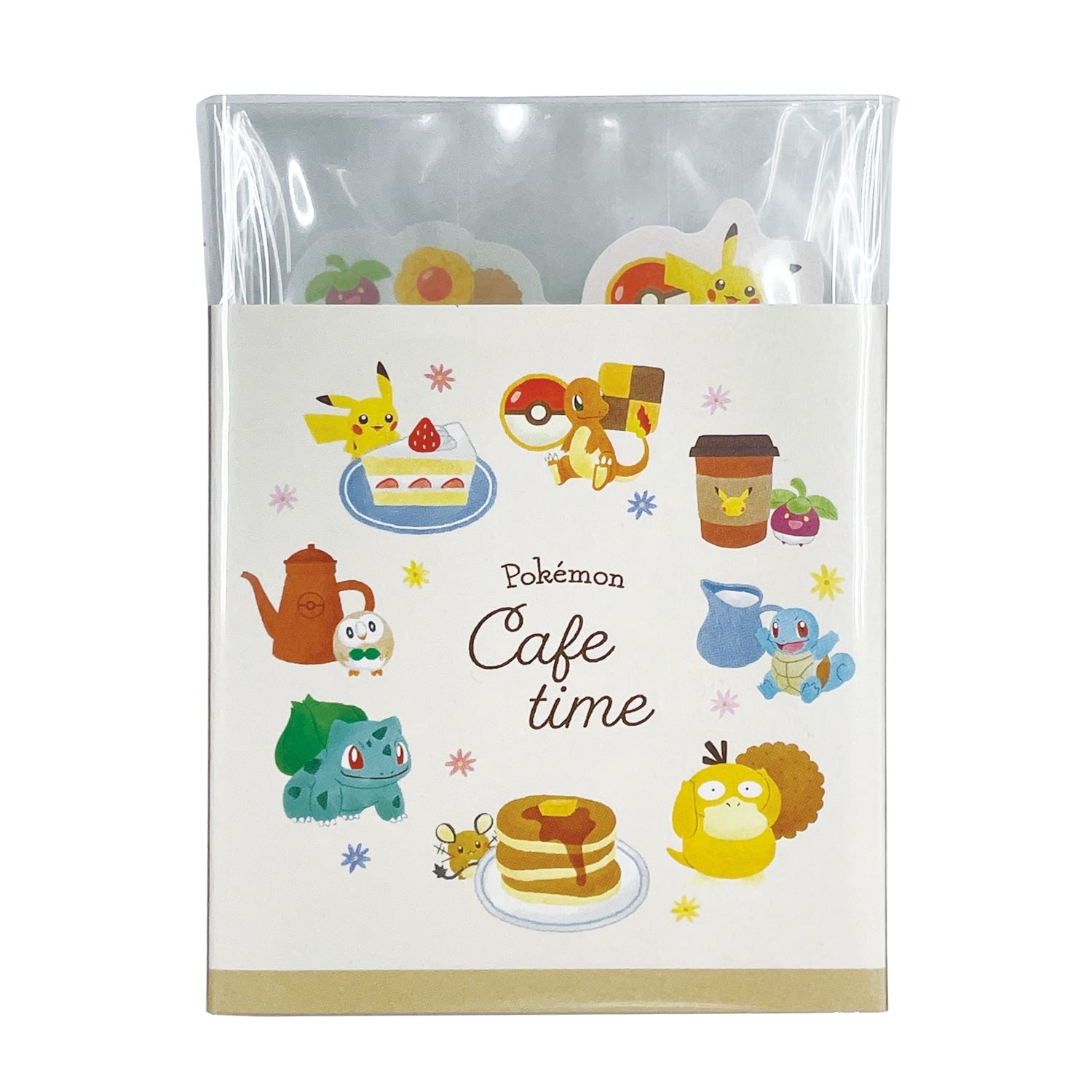 Patapata Memo notebook with Pokemon character from Japan