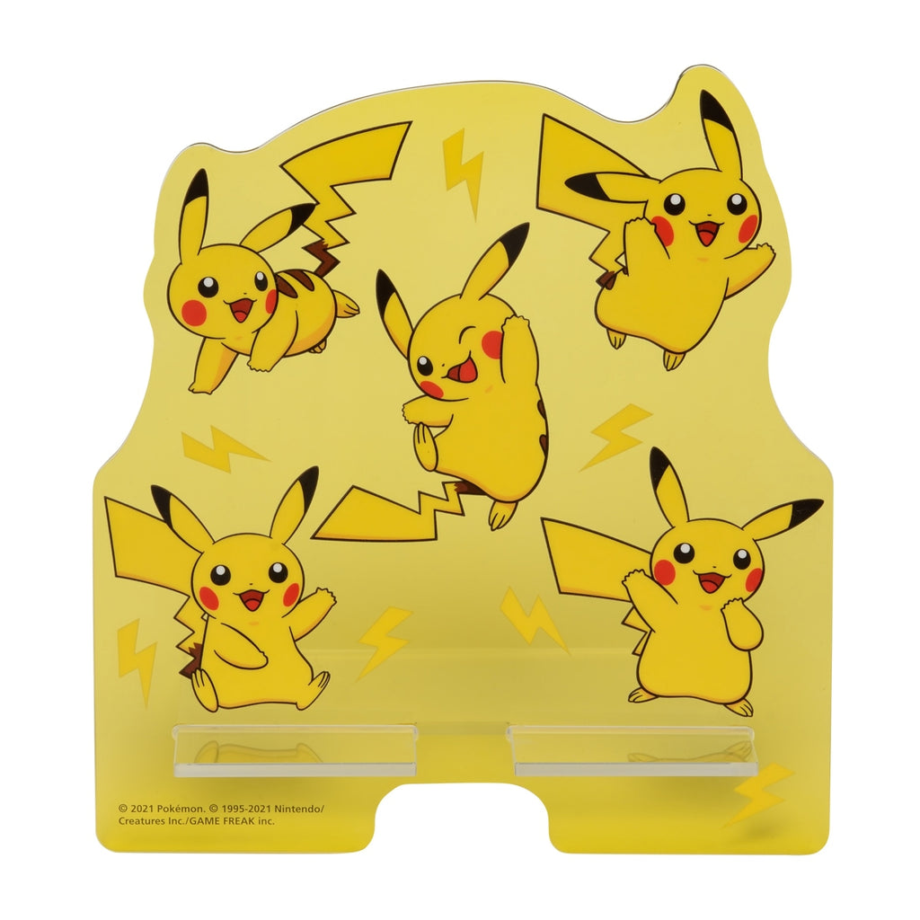 Acrylic smartphone stand full of Pikachu