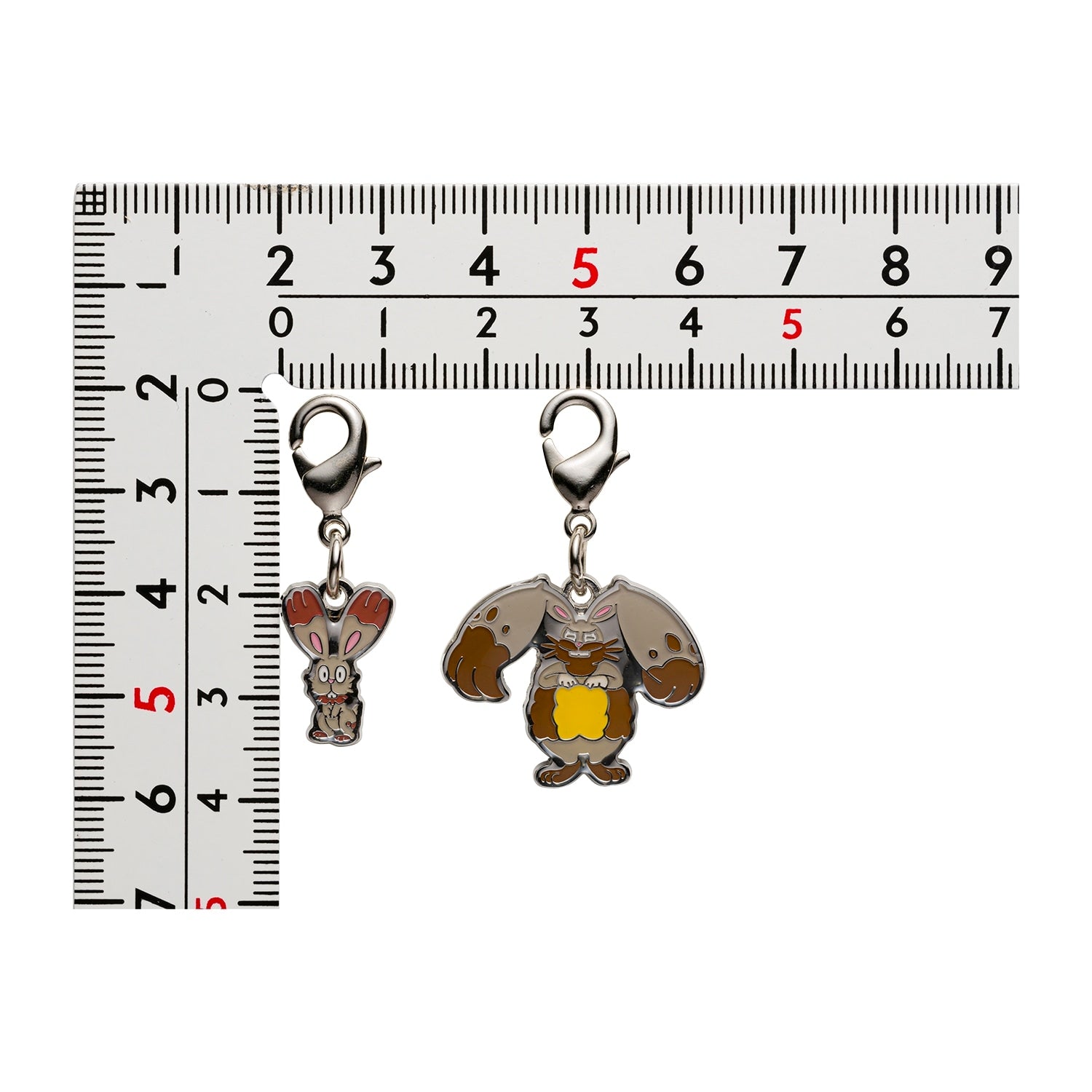 Pokemon Japan Metal Charm 659/660, officially licensed collectible from Japan with unique design