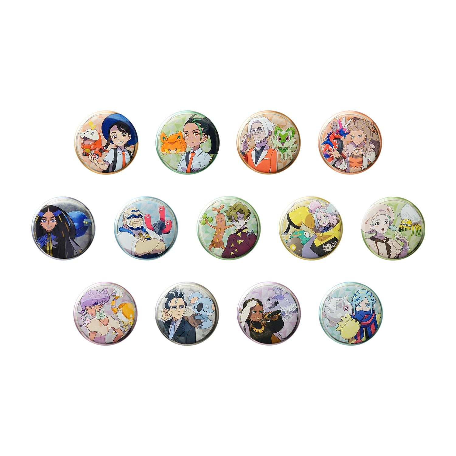 Pokemon Can Badge Collection ~Paldea Edition A~ BOX enamel pin with detailed design from Japan