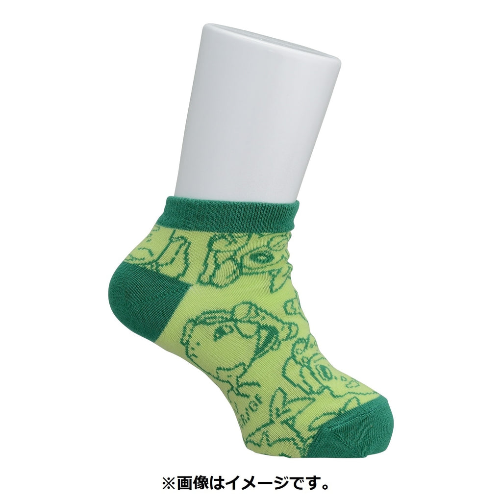 [Choice] Short socks playroom Bulbasaur & Naetle & Sarunori (18-20cm)