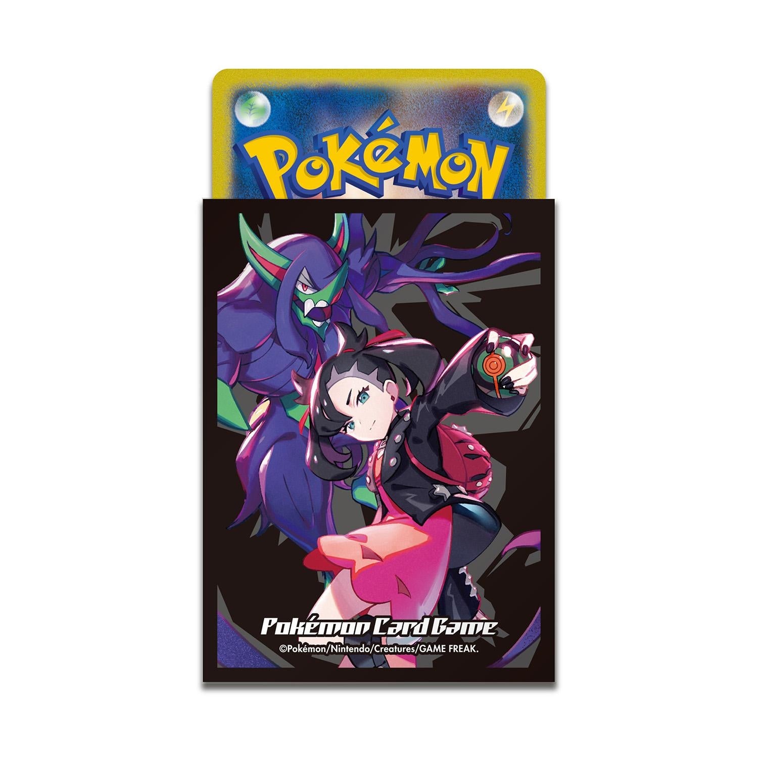 Pokémon TCG Deck Shield Marnie & Grimmsnarl #861 [Black] 65ct