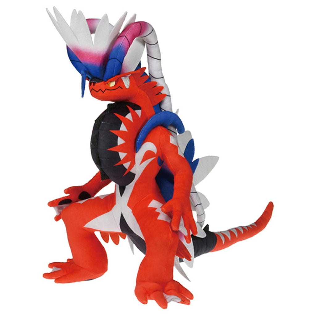 Pokemon Koraidon plush toy from Japan, cute facial expression