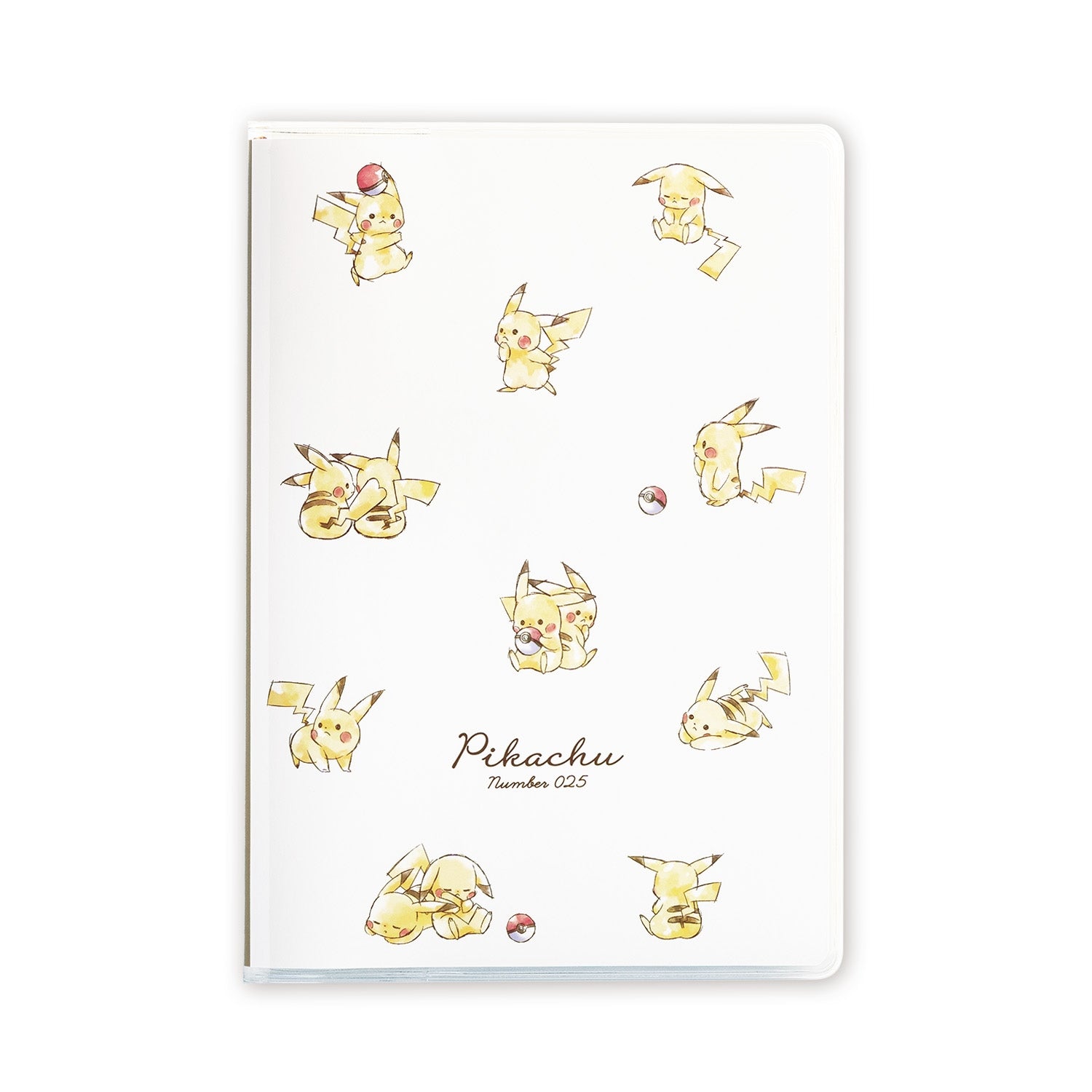 Pikachu notebook from Japan with colorful cover