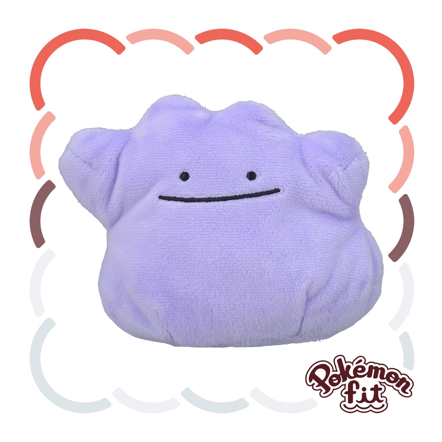 Pokémon fit Ditto (#132) Official Plush — Pokémon Center Japan