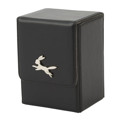 Pokemon Card Game Genuine Leather Flip Deck Case Blacky