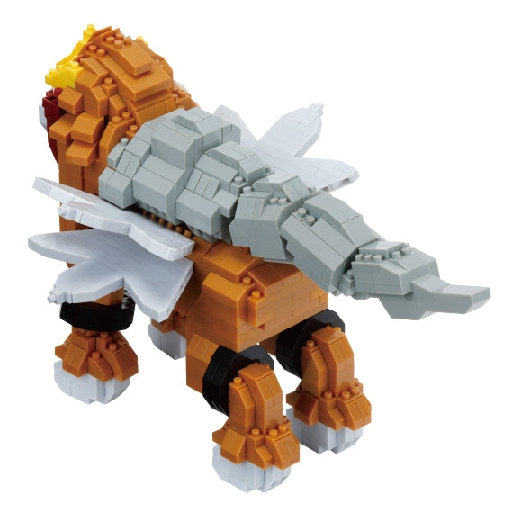 Pokemon Nanoblock Entei Deluxe Edition box from Japan