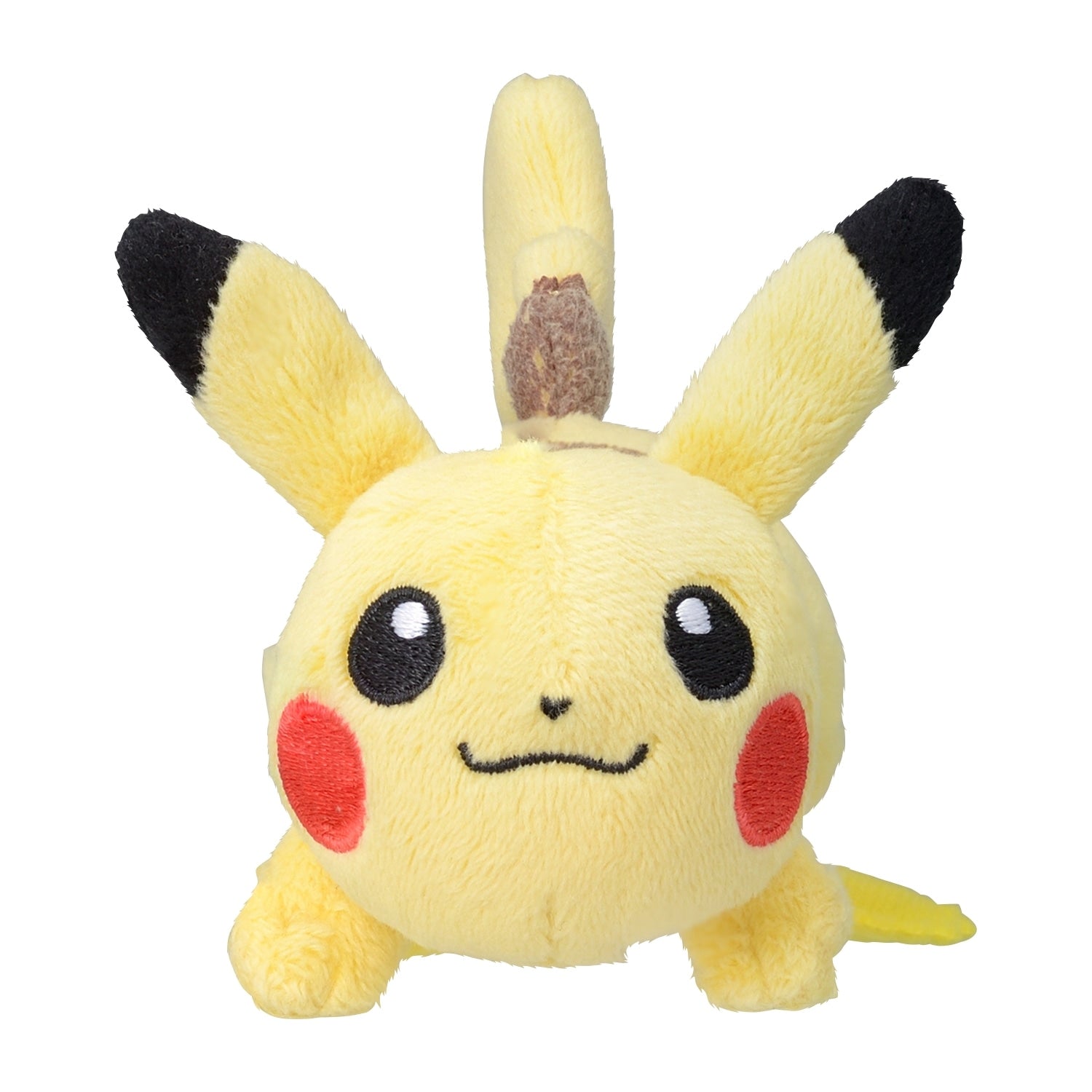 Pikachu Patchin mascot from Japan, cute yellow face