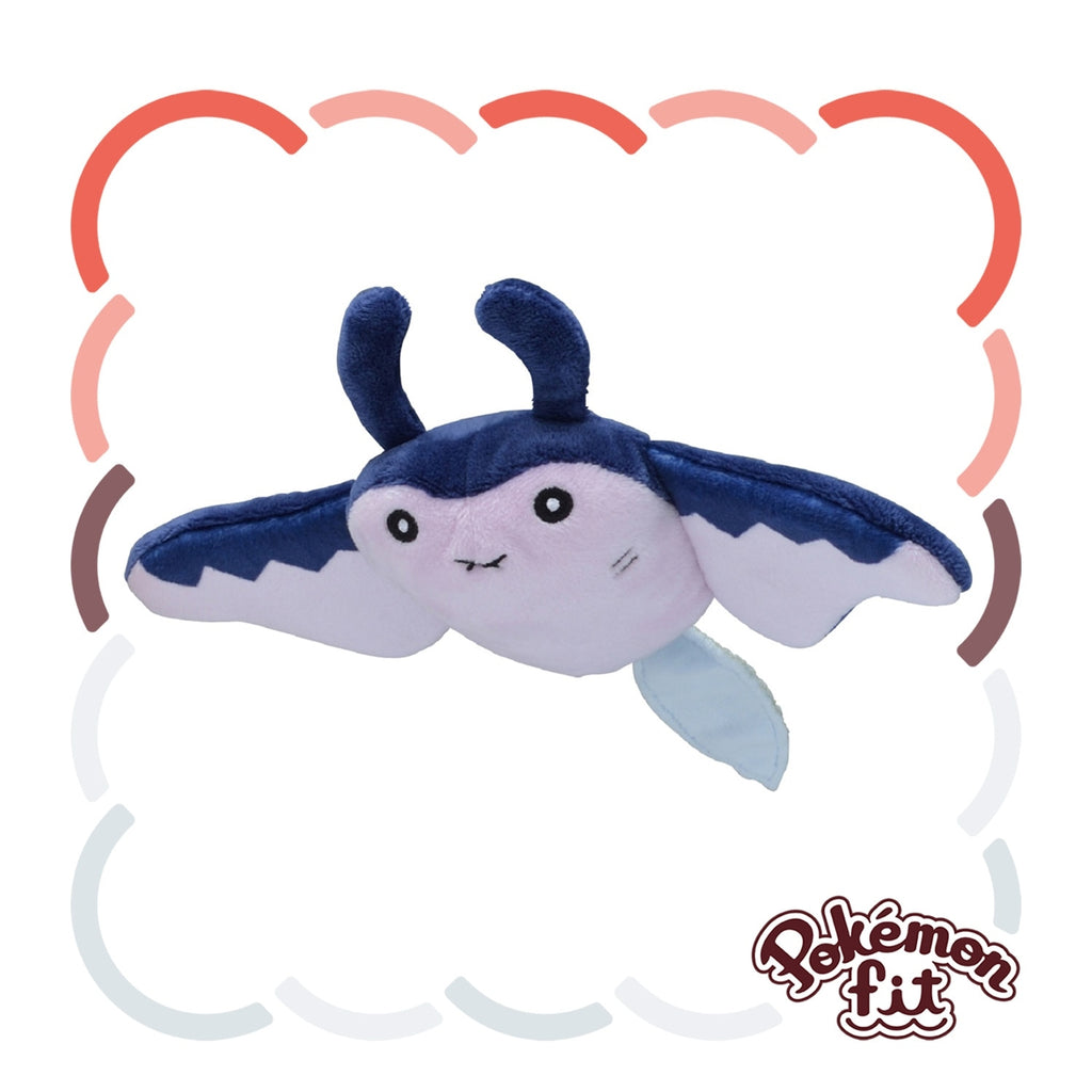 Pokémon Fit Mantine (#226) Official Plush – Pokémon Center Japan