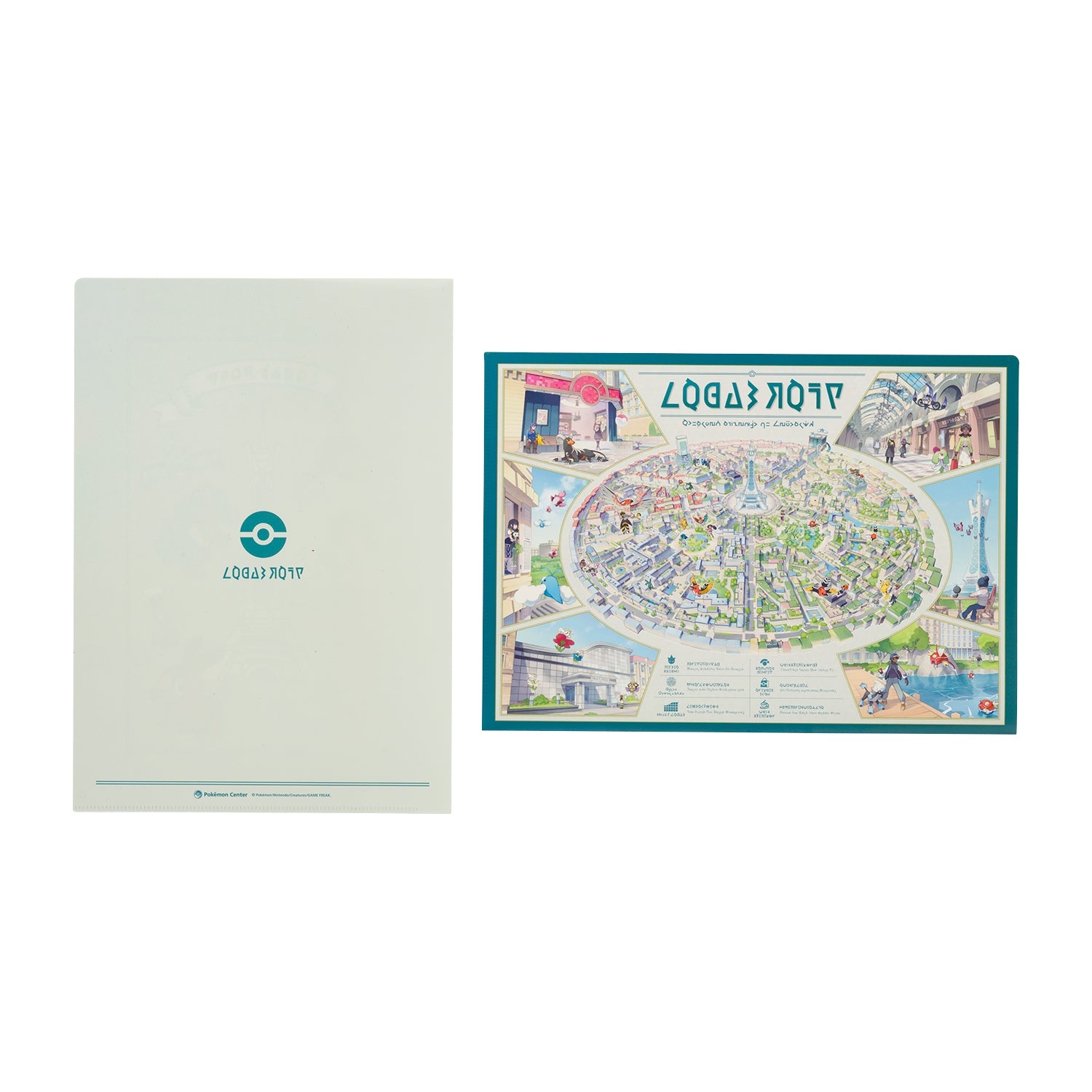 Set of 2 A4 clear files Pokémon LEGENDS Z-A