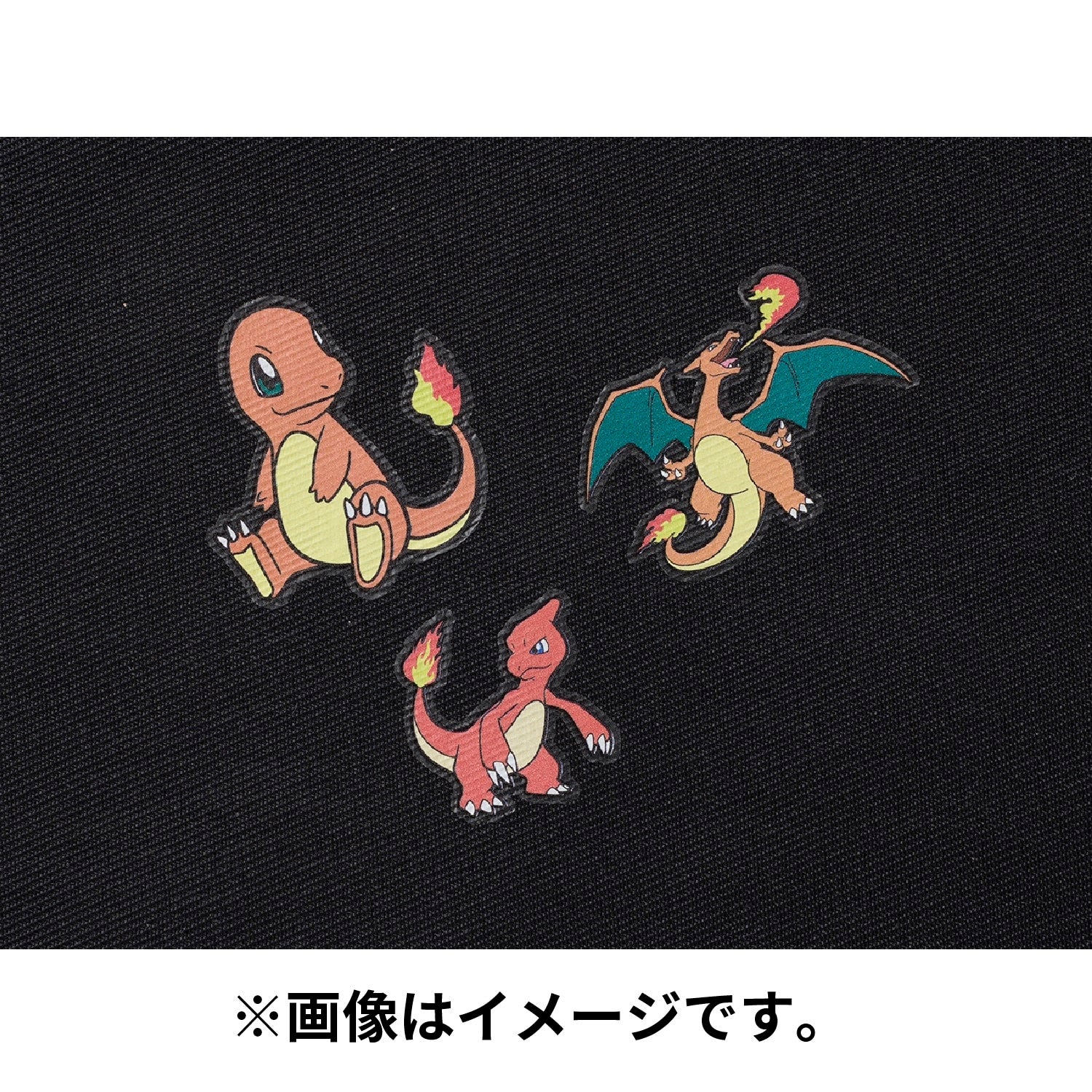 Cloth sticker irodo Charmander & Lizard & Charizard