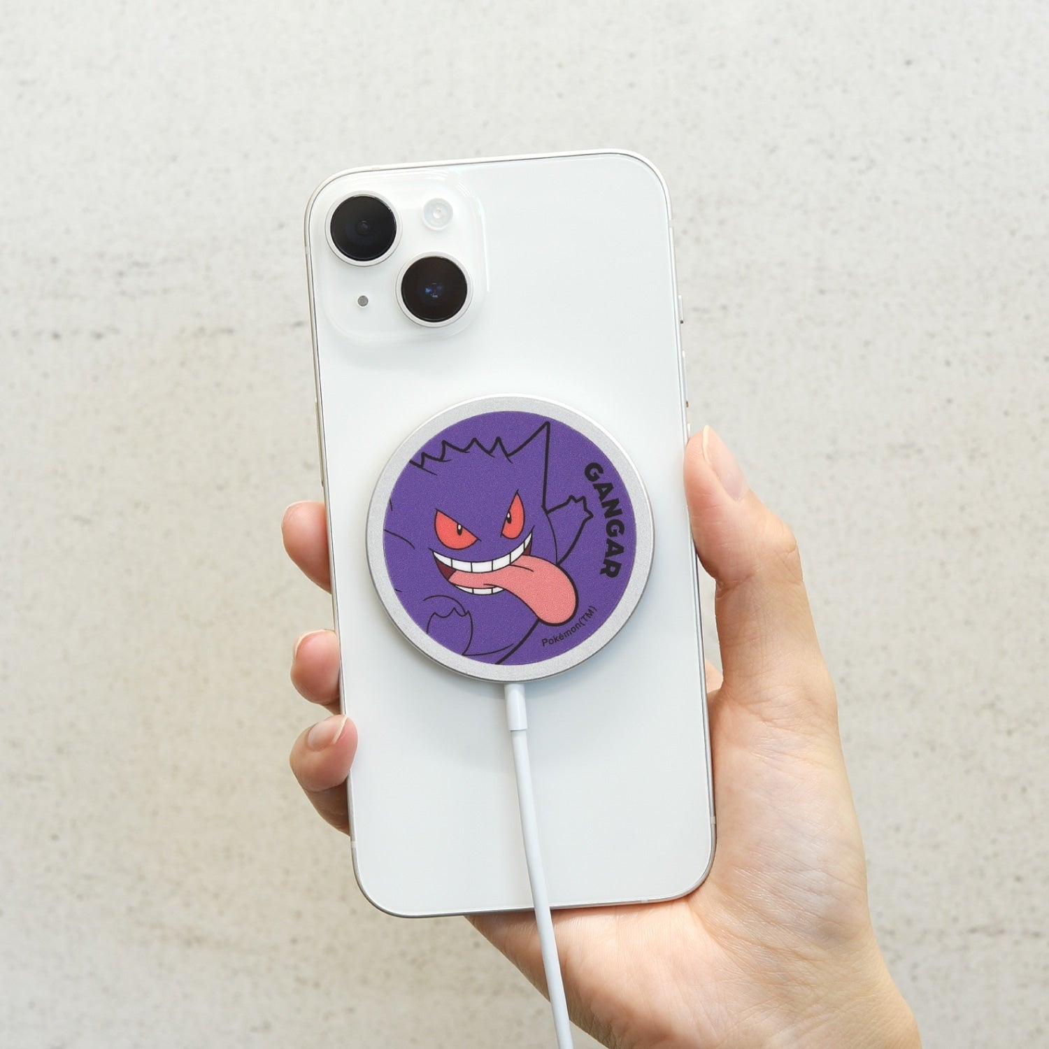 MagSafe compatible wireless charger Gengar