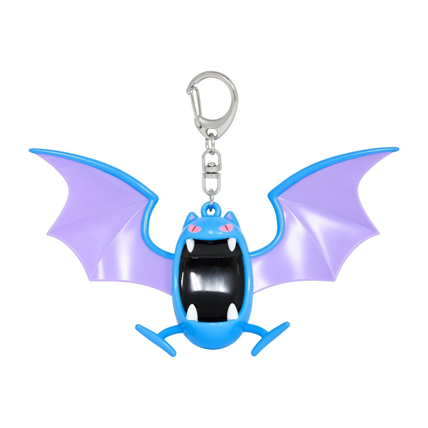 Golbat keychain with detailed wings from Japan