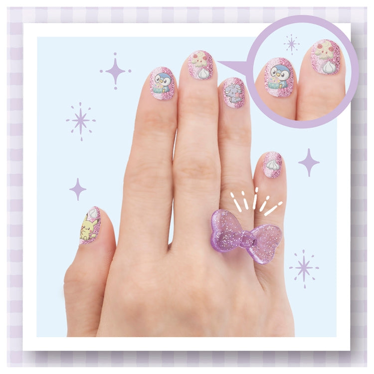 Poke Piece Clear Nail Set Sweets Shop