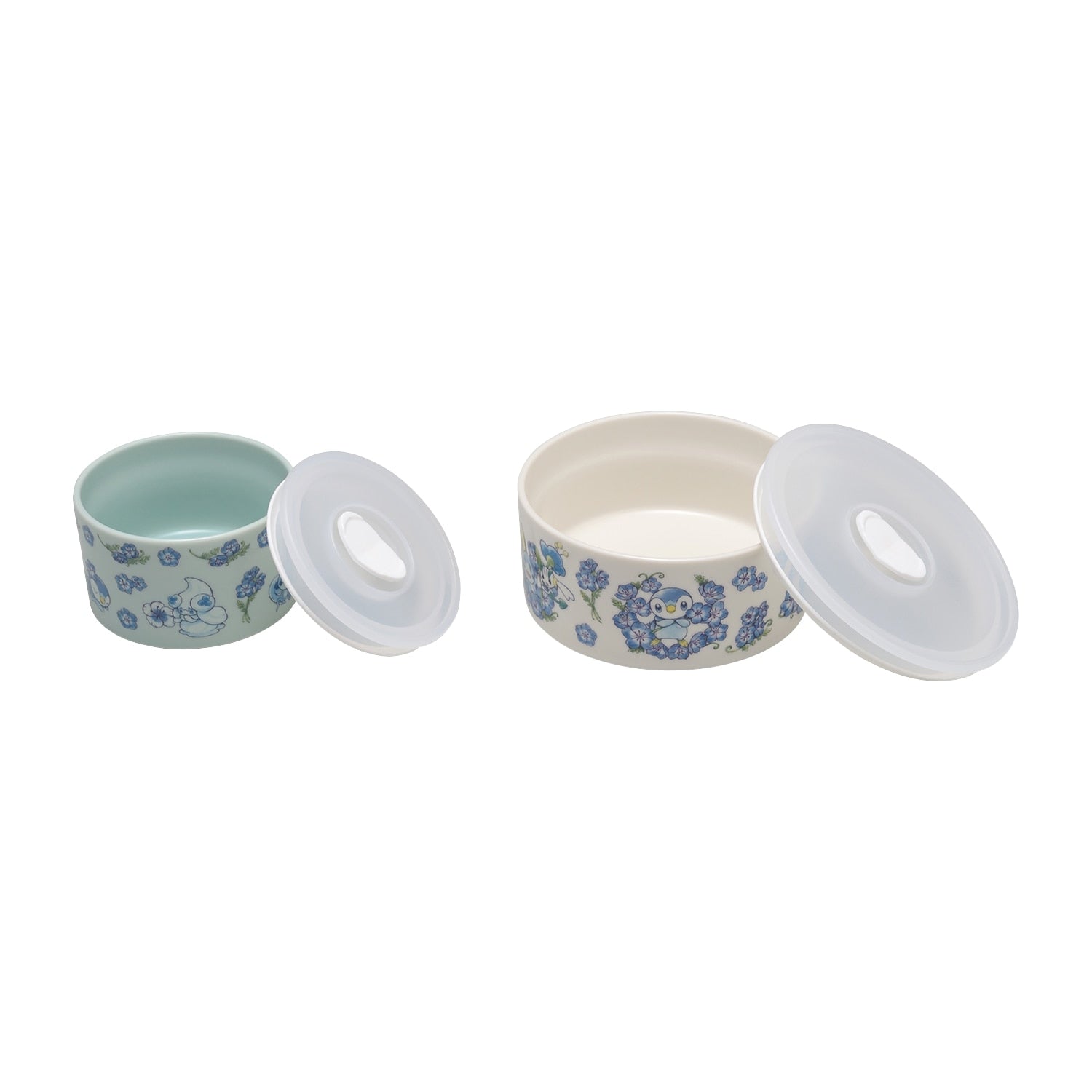 Microwaveable storage container set of 2 Baby Blue Eyes