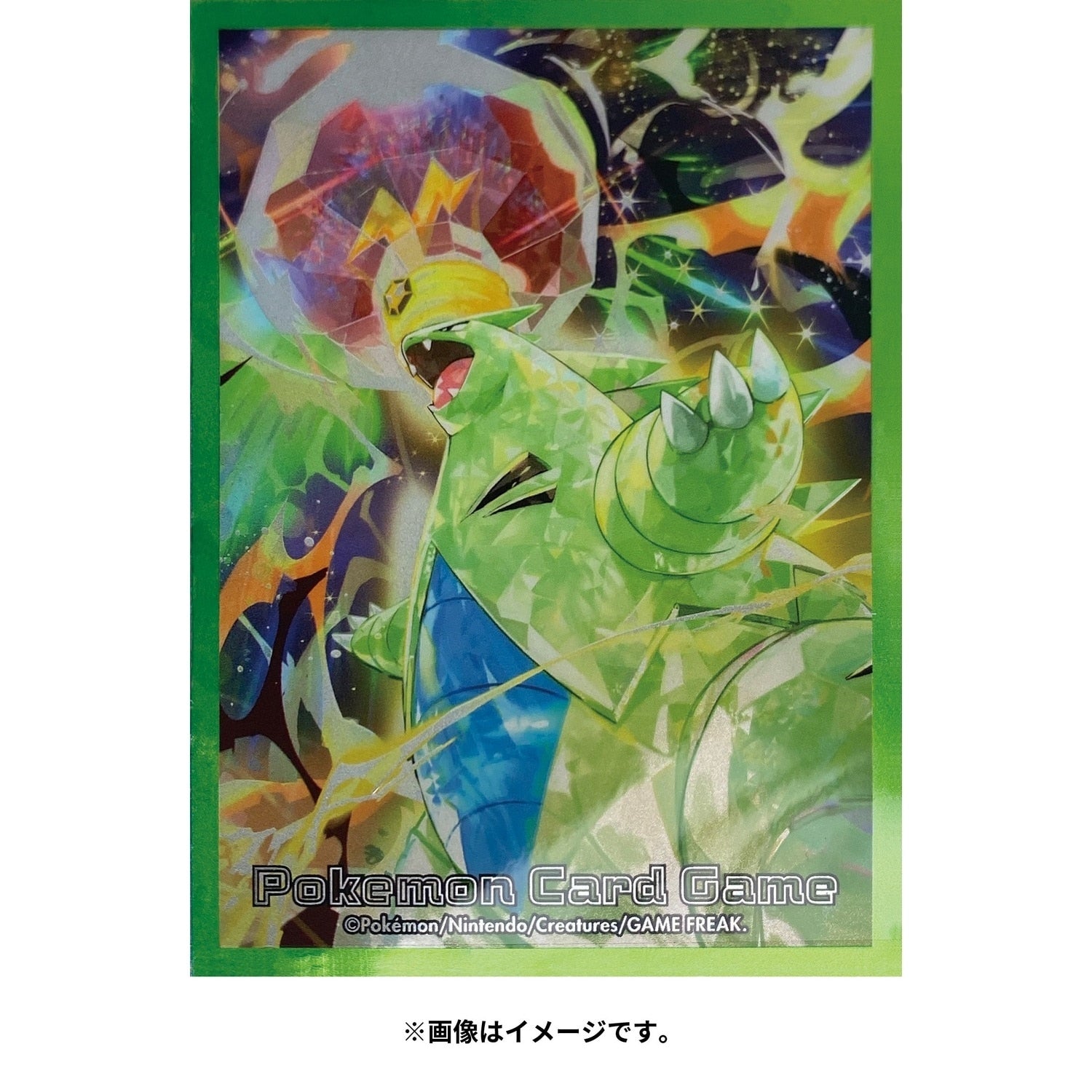 Pokémon TCG Premium Gloss Deck Shields – Tyranitar Thunder Tera Type