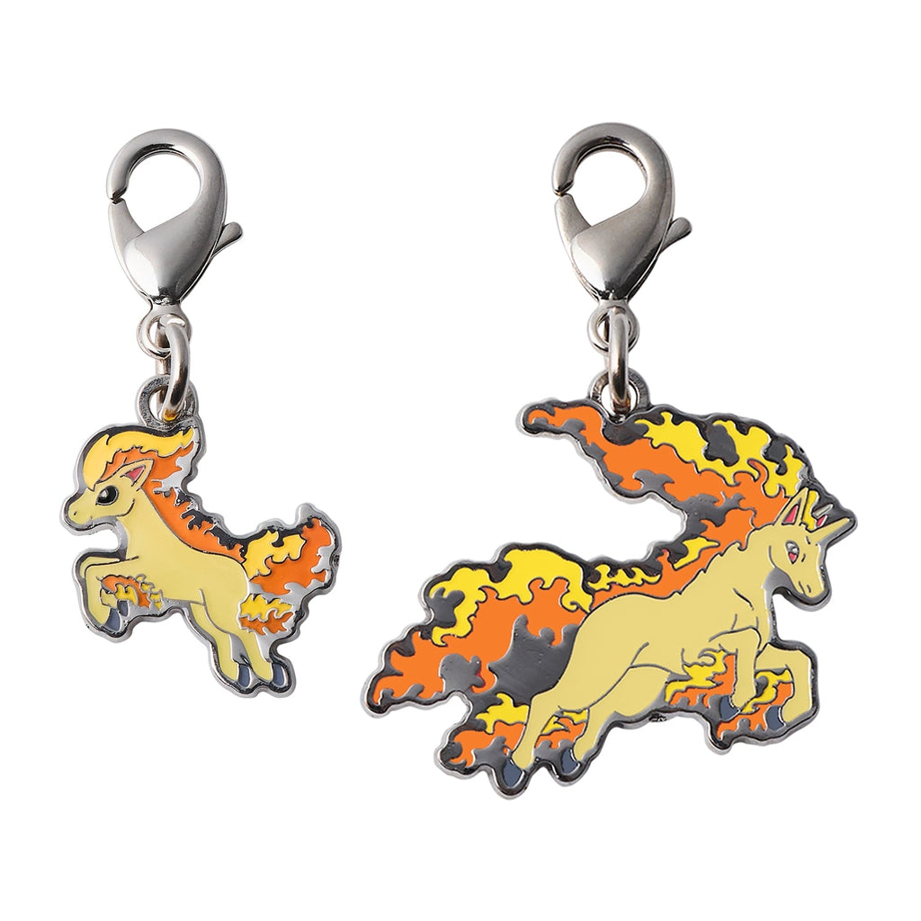 National Encyclopedia Metal Charm 077/078, detailed metal charm from Japan