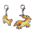 National Encyclopedia Metal Charm 077/078, detailed metal charm from Japan