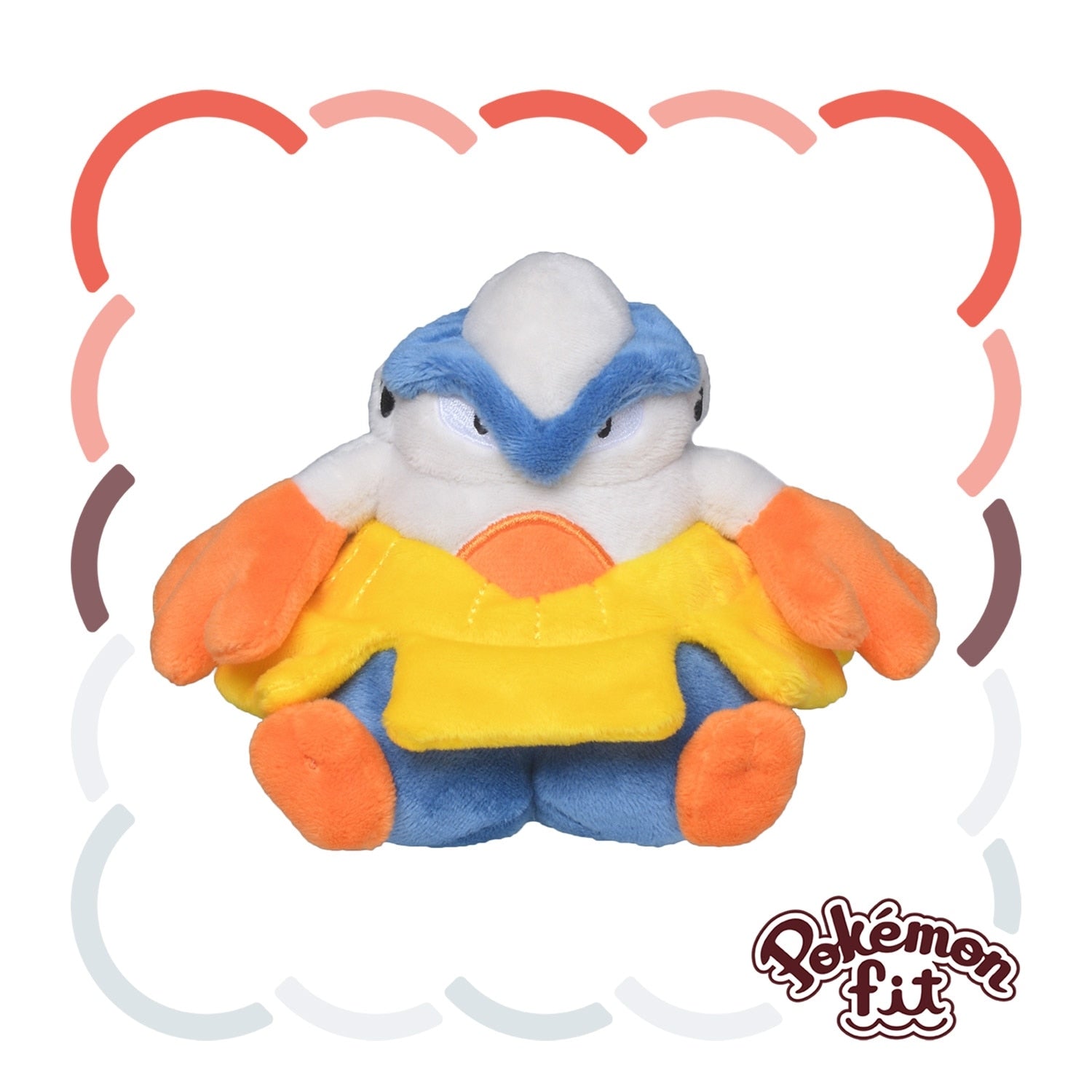 Pokémon Fit Hariyama (#297) Official Plush – Pokémon Center Japan