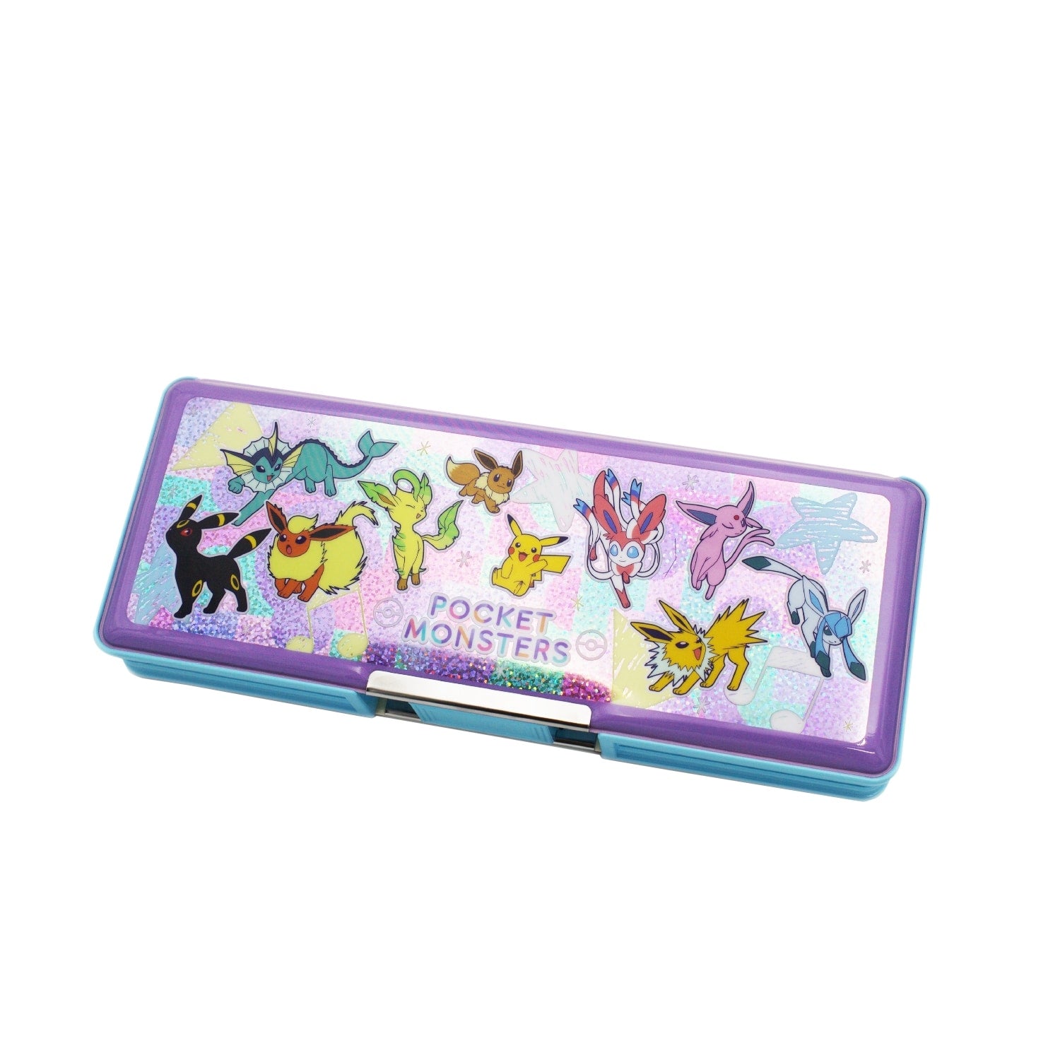 Pokemon Hologram Fudebako Pastel Flake writing tool with hologram details from Japan