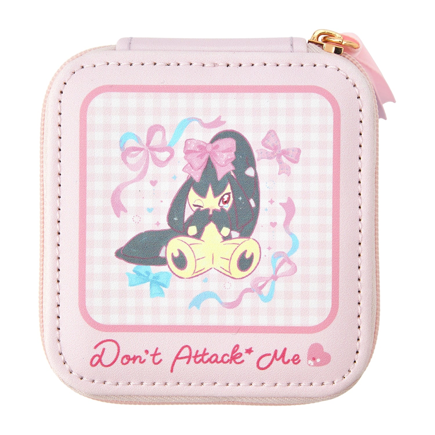 Don't Attack Me Cucito accessory case from Japan, cute Pokemon design